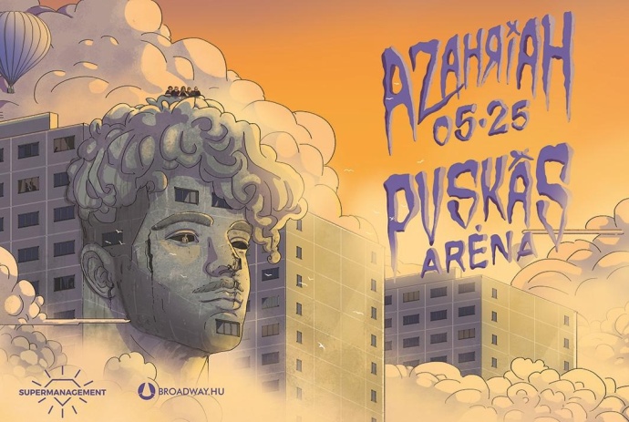 Azahriah nagykoncert 2024 - Jegyinformációk itt!