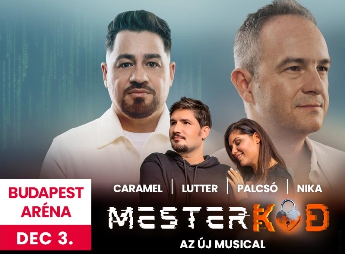 Mesterkód musical - Caramel dalaival érkezik musical az Arénába!